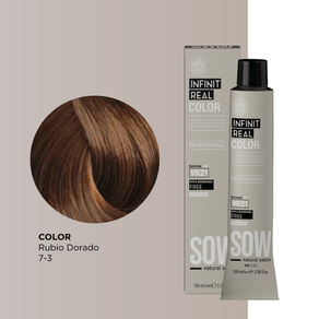 CRCPD0000002201 - SOW INFINIT REAL COLOR Rubio Dorado 7-3 100ML